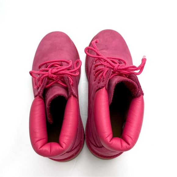 TIMBERLAND 6 inch Premium Waterproof Primalor 200-Gram Lace Up Boot in Pink - Picture 9 of 13